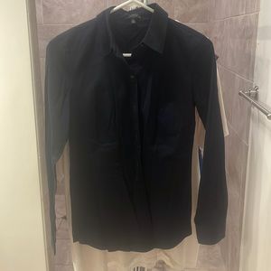 The Limited black button up blouse